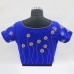 Silk cotton emb blouse 